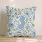 Floral New Jersey Throw Pillow - Hillcroft Home