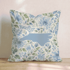 Floral North Carolina Throw Pillow - Hillcroft Home