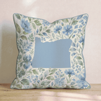 Floral Oregon Throw Pillow - Hillcroft Home