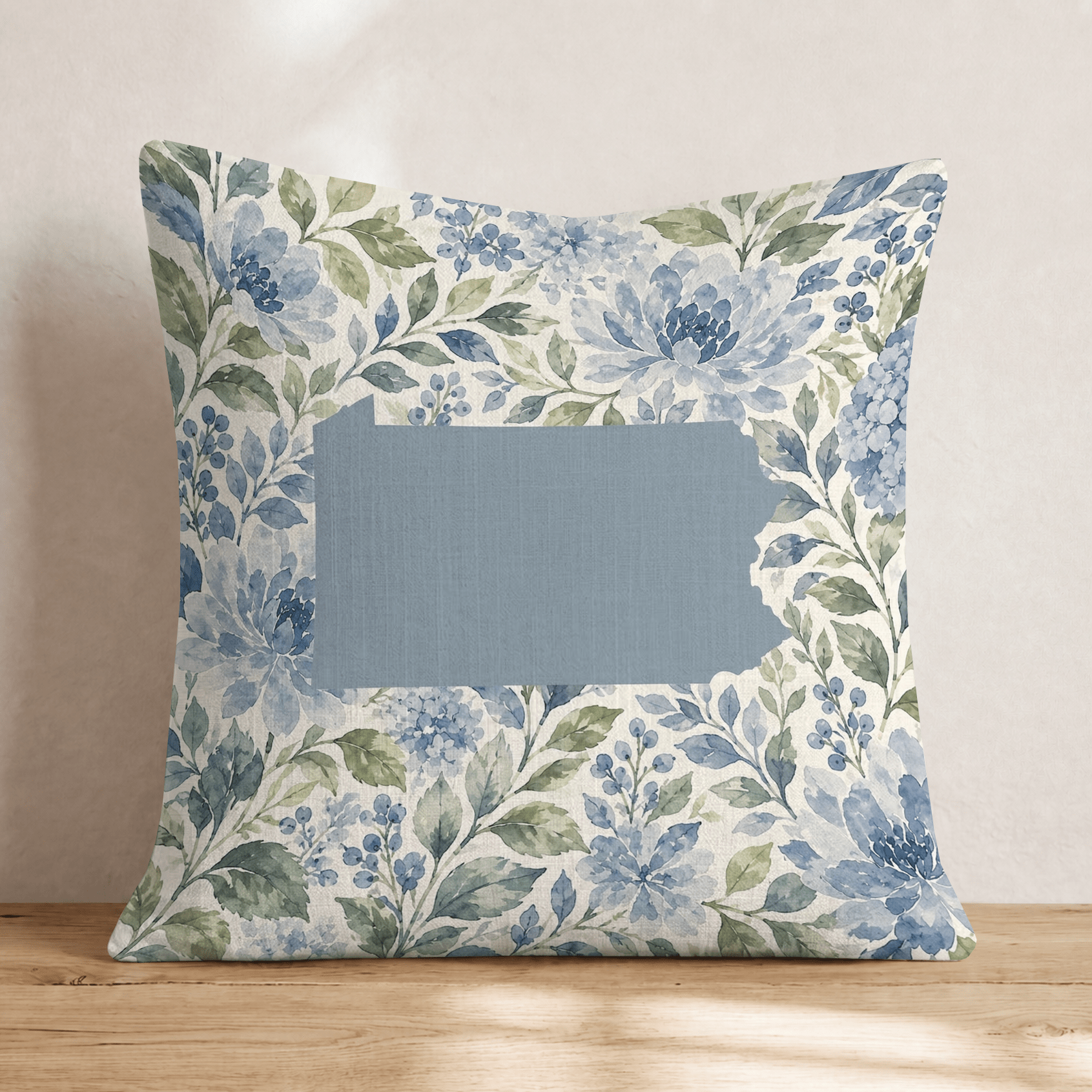 Floral Pennsylvania Throw Pillow - Hillcroft Home