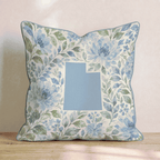 Floral Utah Throw Pillow - Hillcroft Home