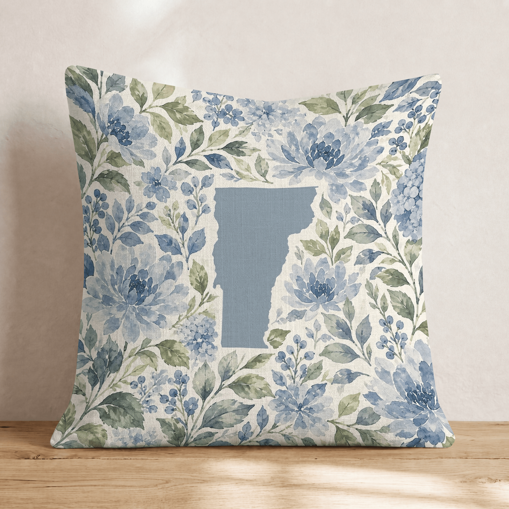 Floral Vermont Throw Pillow - Hillcroft Home