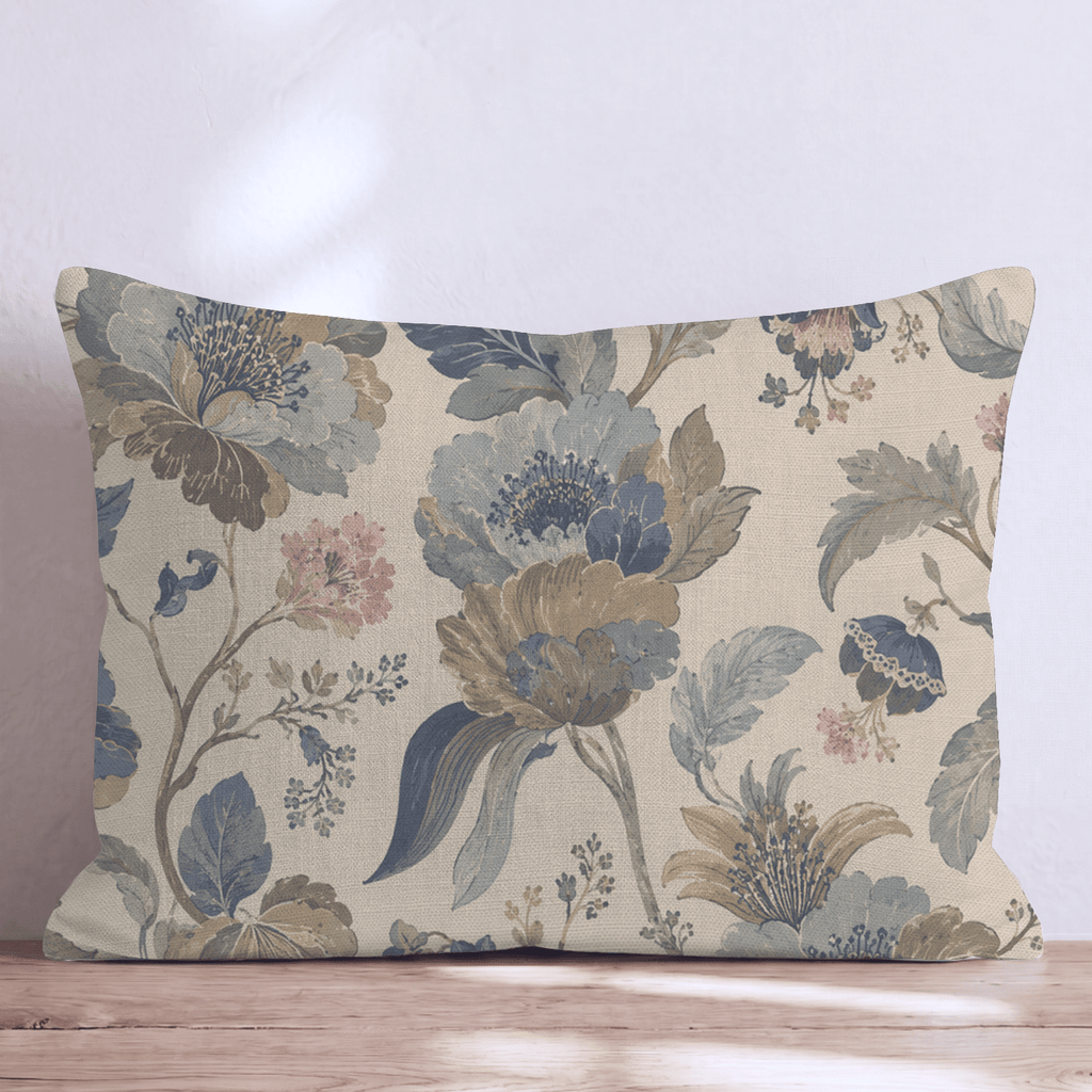 Floral & Vine Throw Pillow throw pillow - Hillcroft Home