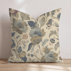 Floral & Vine Throw Pillow throw pillow - Hillcroft Home