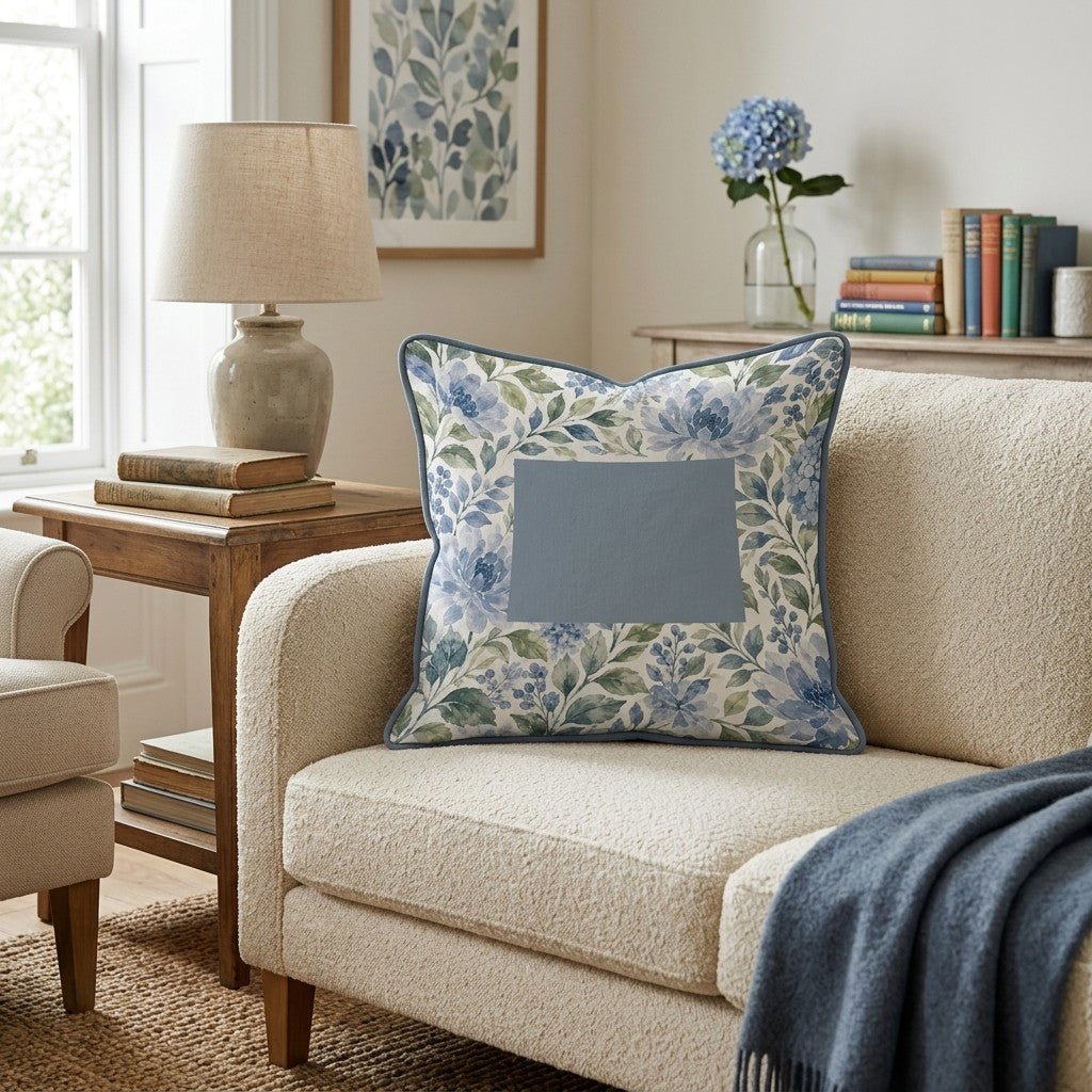 Floral Wyoming Throw Pillow - Hillcroft Home