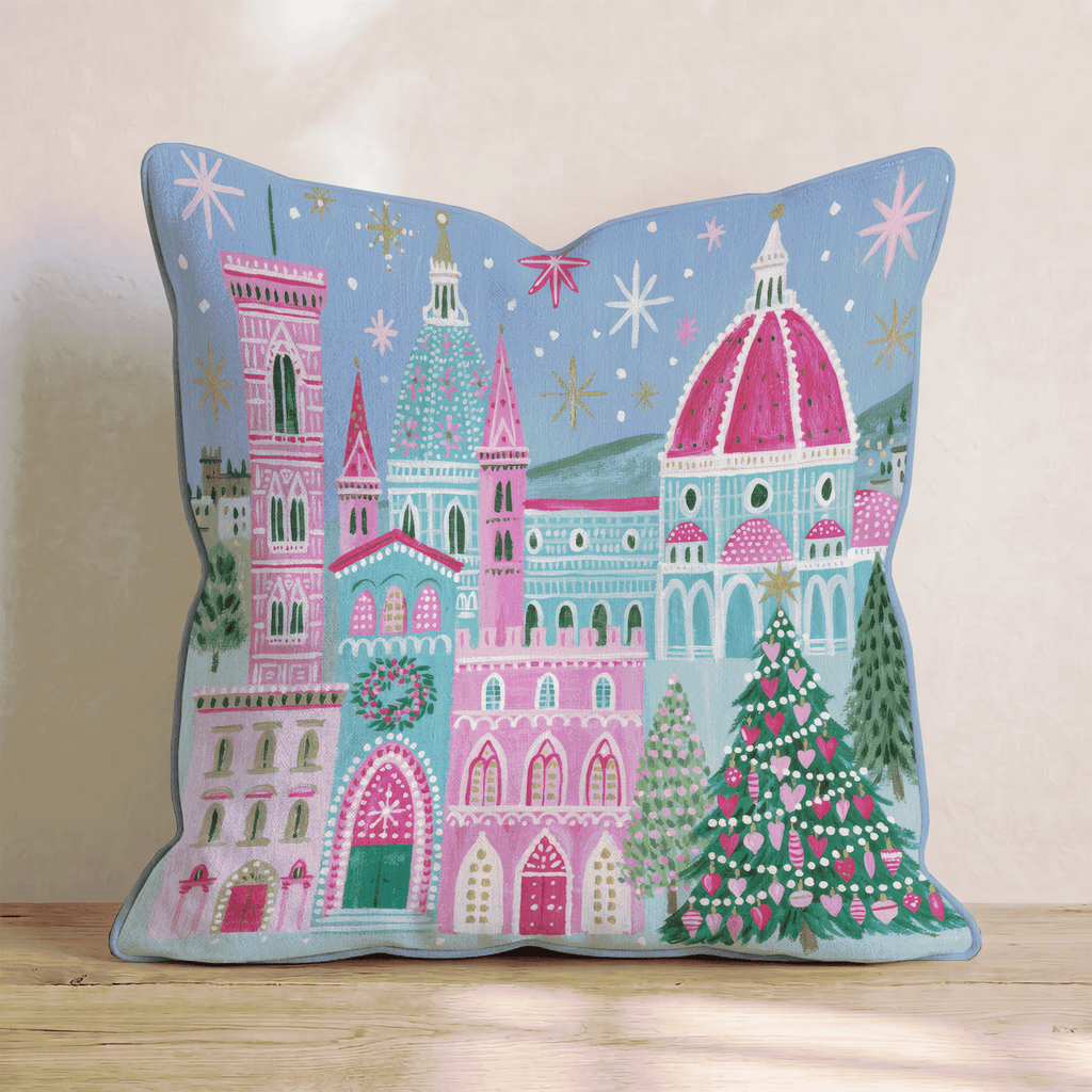 Florence Duomo Daylight Throw Pillow - Hillcroft Home
