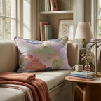 Florence Florals Throw Pillow - Hillcroft Home