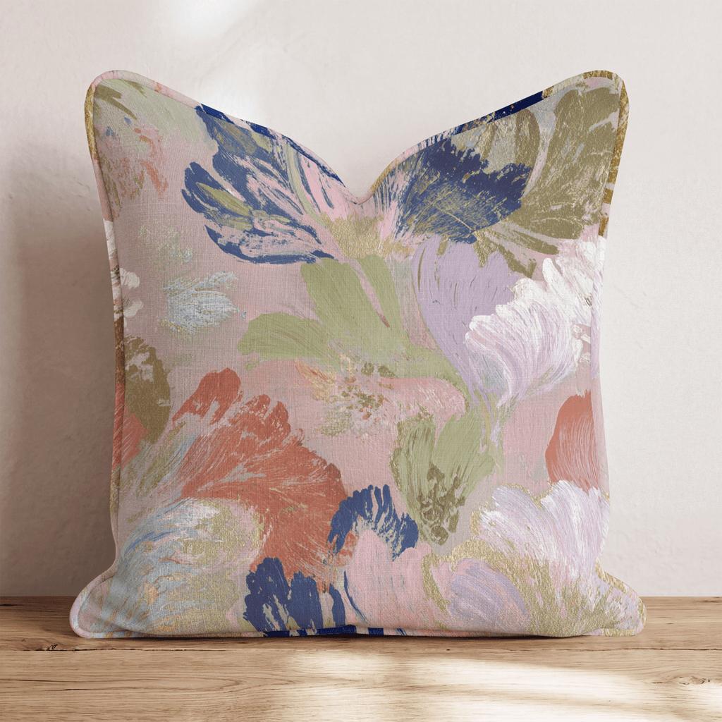 Florence Florals Throw Pillow - Hillcroft Home