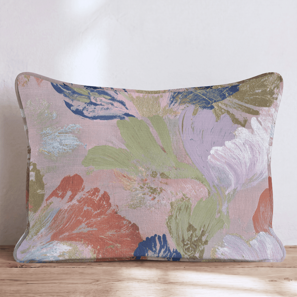 Florence Florals Throw Pillow - Hillcroft Home