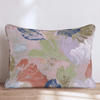 Florence Florals Throw Pillow - Hillcroft Home