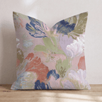 Florence Florals Throw Pillow - Hillcroft Home