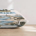 Florida Gallery Throw Pillow - Hillcroft Home