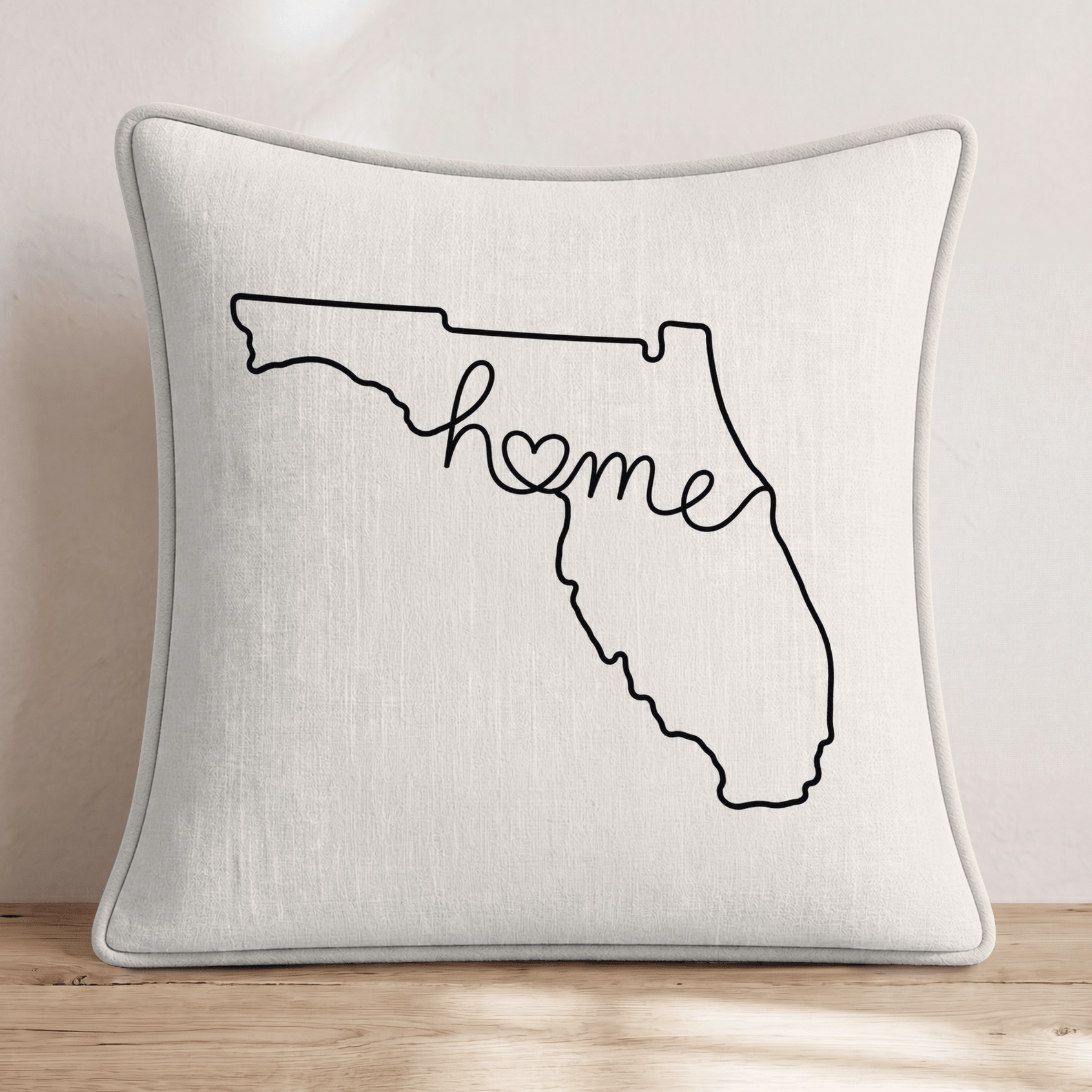 Florida Home Throw Pillow - Hillcroft Home