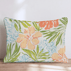 Flowers in the Breeze Throw Pillow - Hillcroft Home