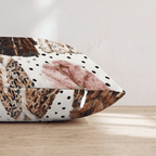 Fluffy Coats Throw Pillow - Hillcroft Home