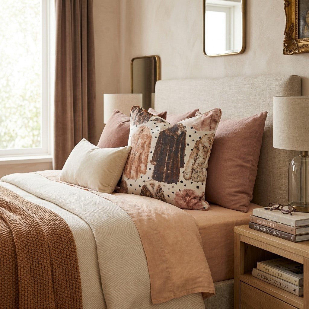 Fluffy Coats Throw Pillow - Hillcroft Home