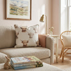 Fluffy Faces Throw Pillow - Hillcroft Home