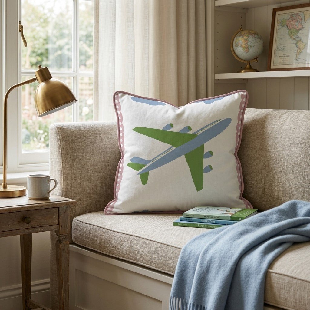 Fly Away Throw Pillow - Hillcroft Home