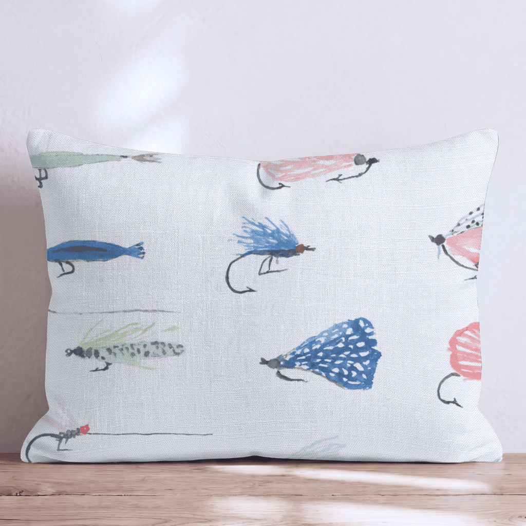 Fly Fishing Luers Throw Pillow - Hillcroft Home