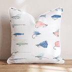 Fly Fishing Luers Throw Pillow - Hillcroft Home