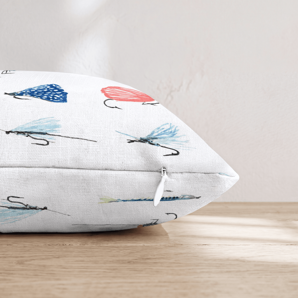 Fly Fishing Luers Throw Pillow - Hillcroft Home