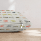 Fly Fishing Tackle Throw Pillow - Hillcroft Home