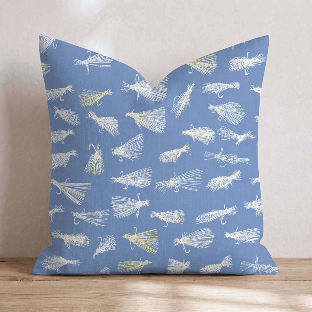 Fly Tacklebox Throw Pillow - Hillcroft Home