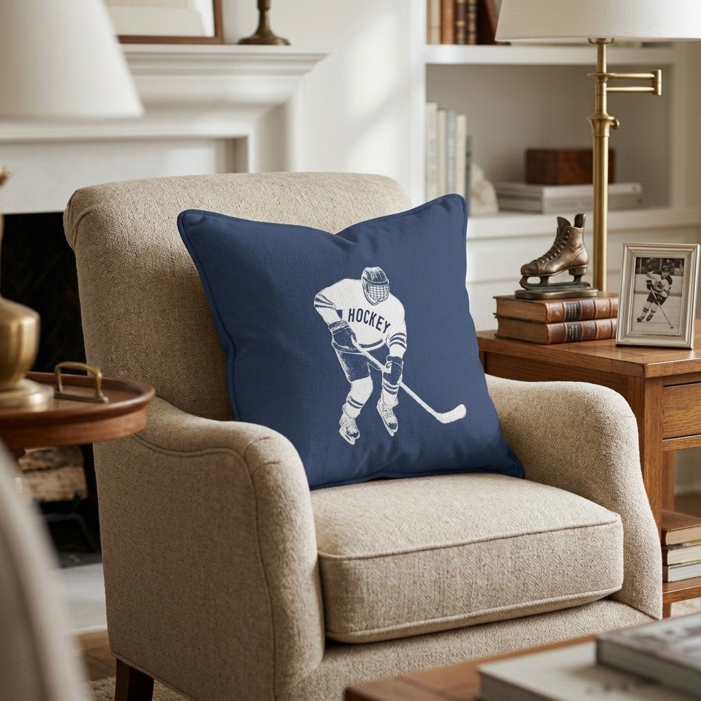 Focused In The Game Throw Pillow - Hillcroft Home