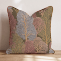 Foliage And Trees Throw Pillow - Hillcroft Home