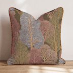 Foliage And Trees Throw Pillow - Hillcroft Home