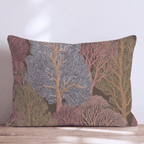 Foliage And Trees Throw Pillow - Hillcroft Home
