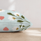 Folk Garden Throw Pillow - Hillcroft Home
