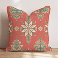 Folk Tale Fir Throw Pillow throw pillow - Hillcroft Home