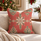 Folk Tale Fir Throw Pillow throw pillow - Hillcroft Home