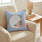 Football Helmet Throw Pillow - Hillcroft Home
