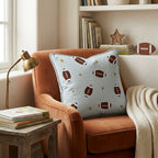 Football Star Throw Pillow - Hillcroft Home