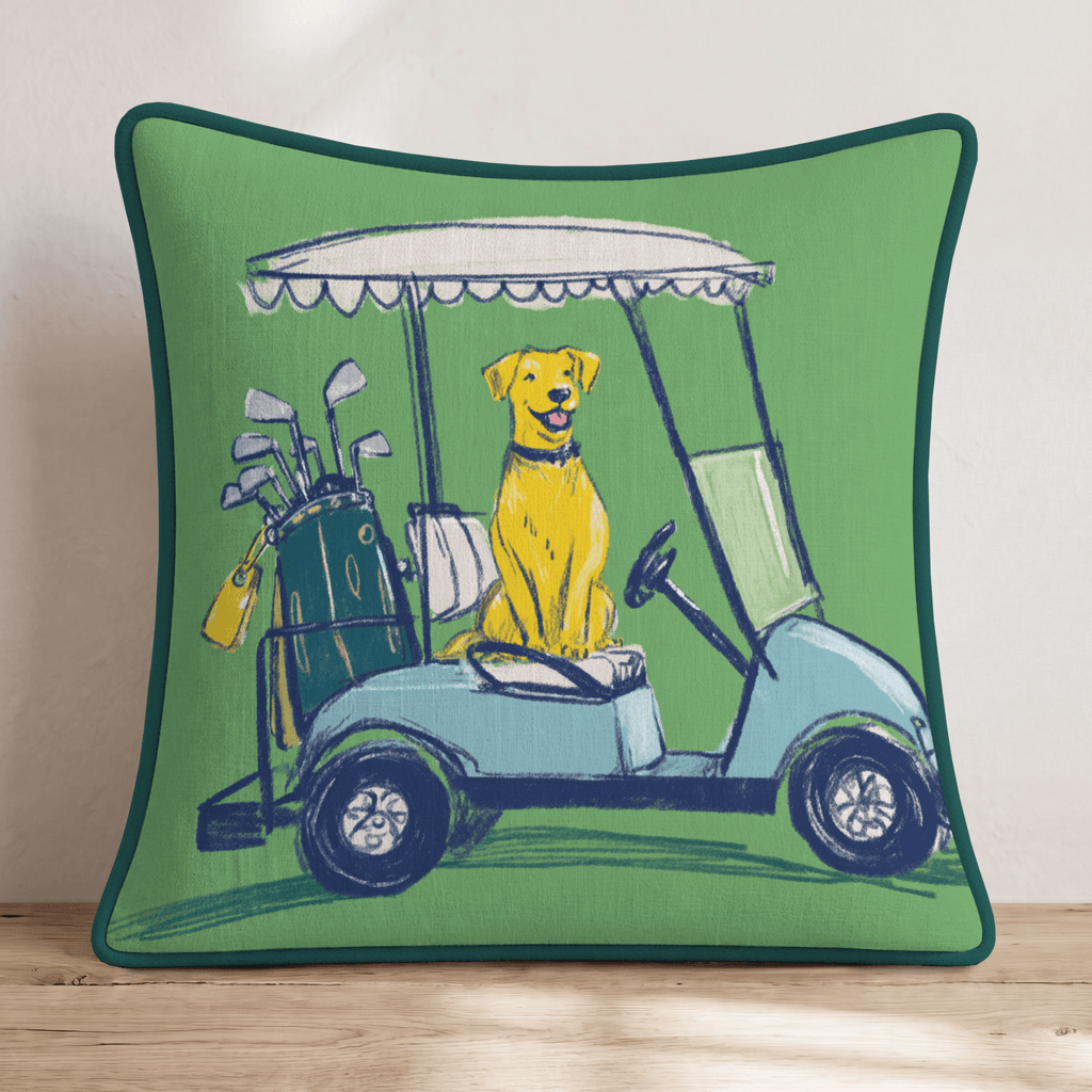 Fore! Good Throw Pillow - Hillcroft Home