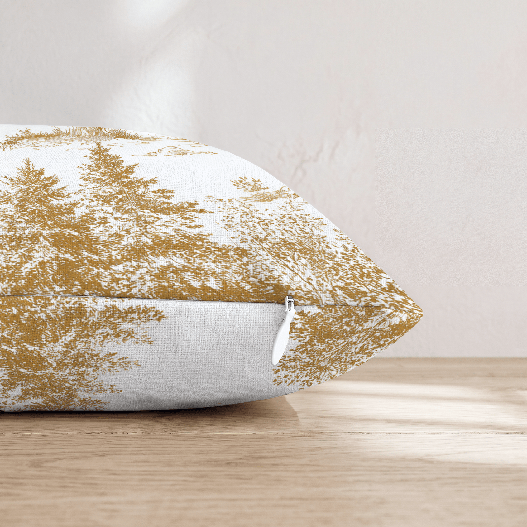 Forest Cat Toile Throw Pillow - Hillcroft Home
