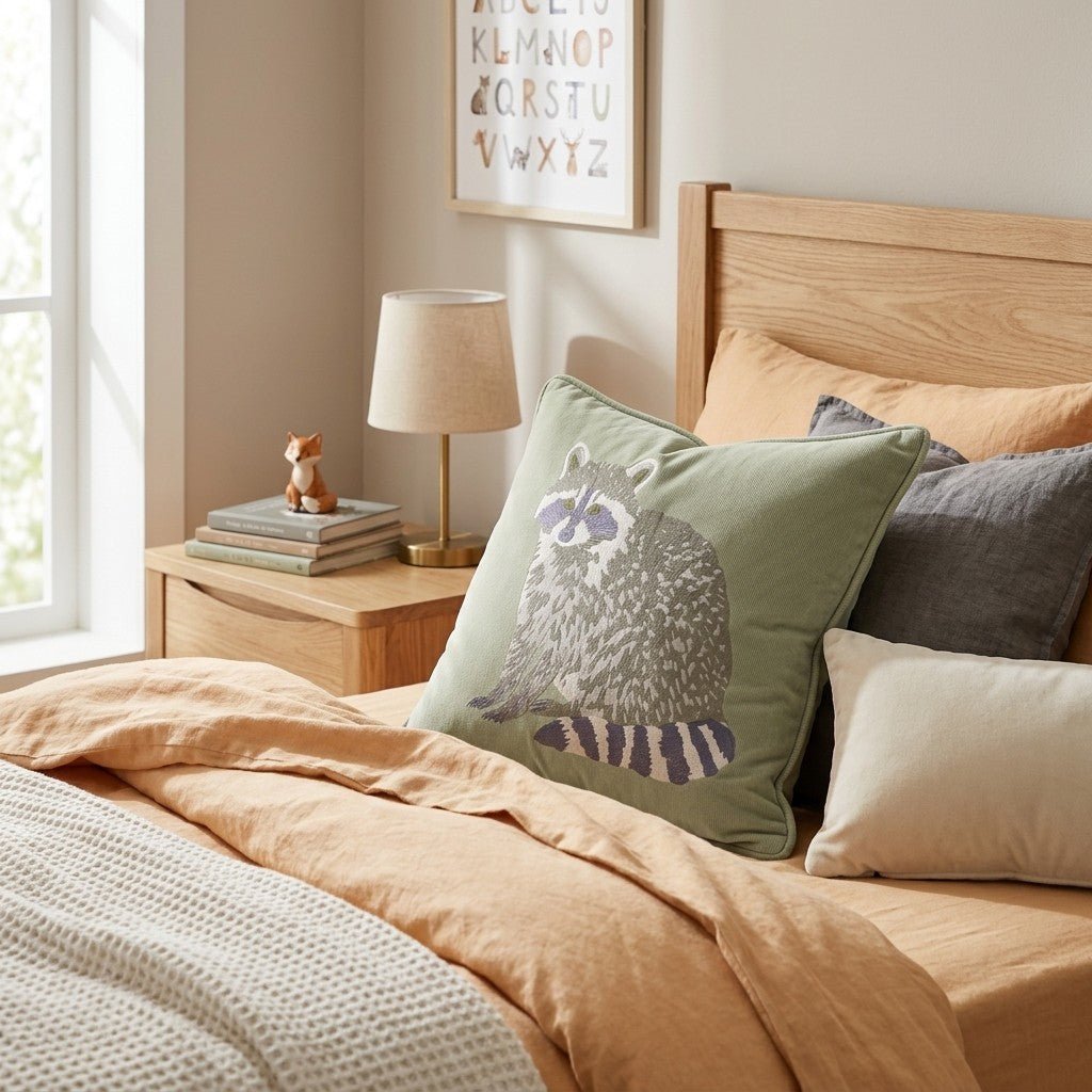 Forest Companion Throw Pillow - Hillcroft Home