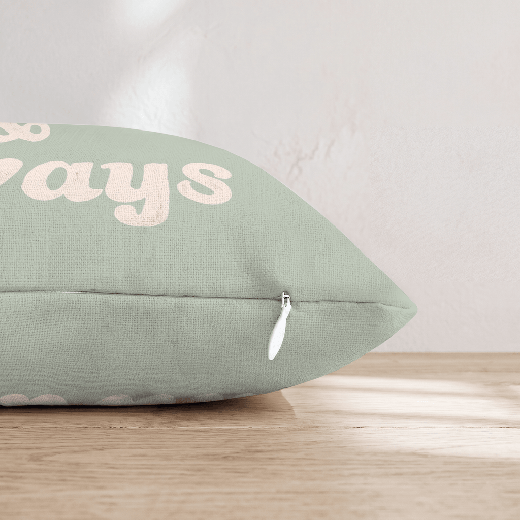 Forever and Always Throw Pillow - Hillcroft Home