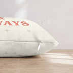 Forever You and Me Throw Pillow - Hillcroft Home