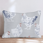 Freckled Hens Throw Pillow - Hillcroft Home