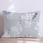 Freckled Hens Throw Pillow - Hillcroft Home