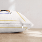 French 75 Beagle Throw Pillow - Hillcroft Home