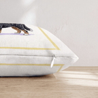 French 75 Bernedoodle Throw Pillow - Hillcroft Home