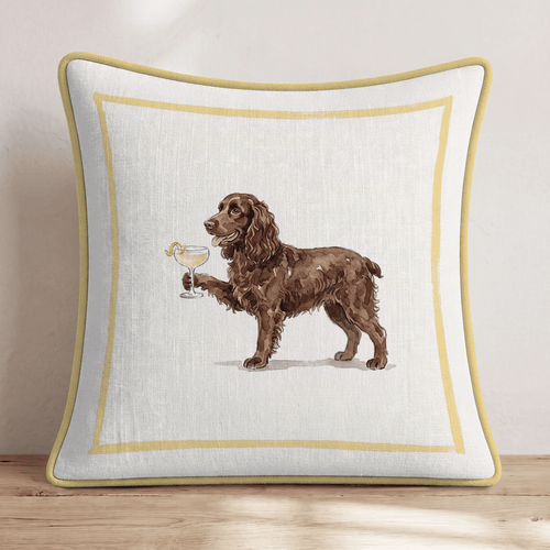 French 75 Boykin Throw Pillow - Hillcroft Home