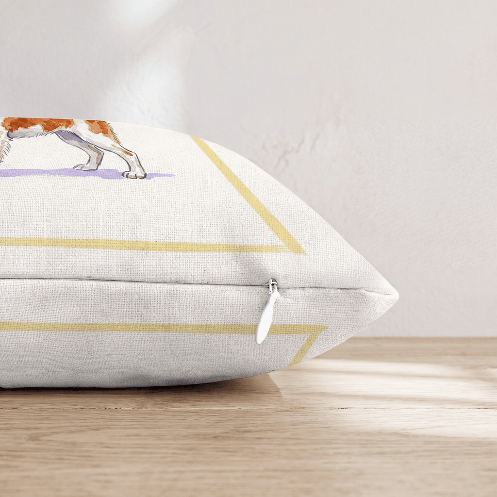 French 75 Brittany Throw Pillow - Hillcroft Home