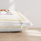 French 75 Brittany Throw Pillow - Hillcroft Home