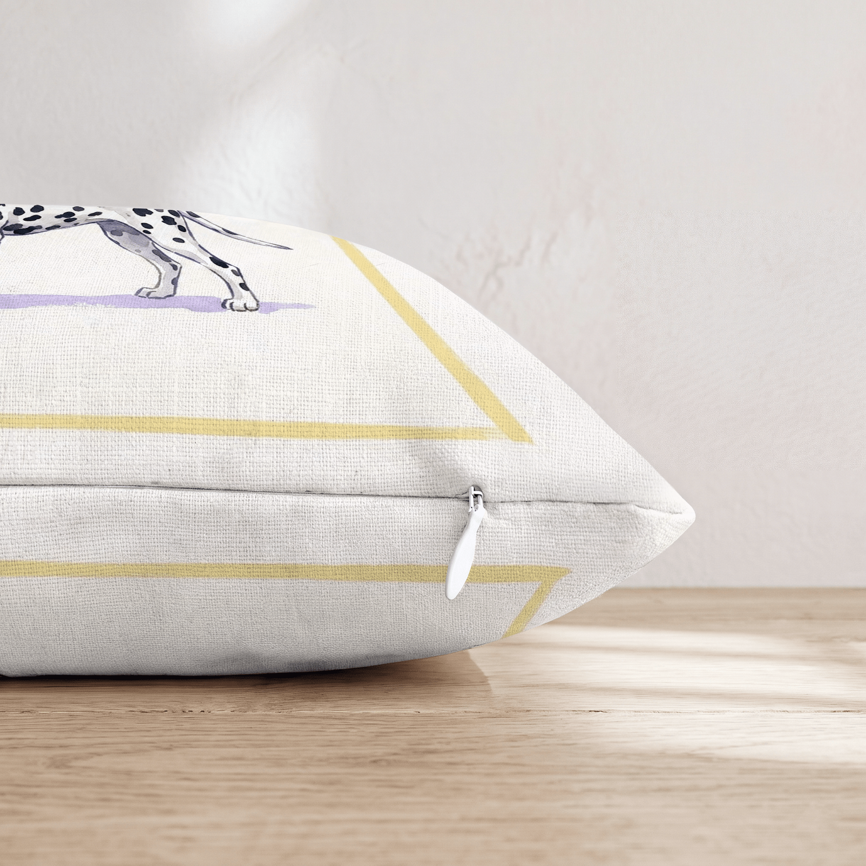 French 75 Dalmatian Throw Pillow - Hillcroft Home