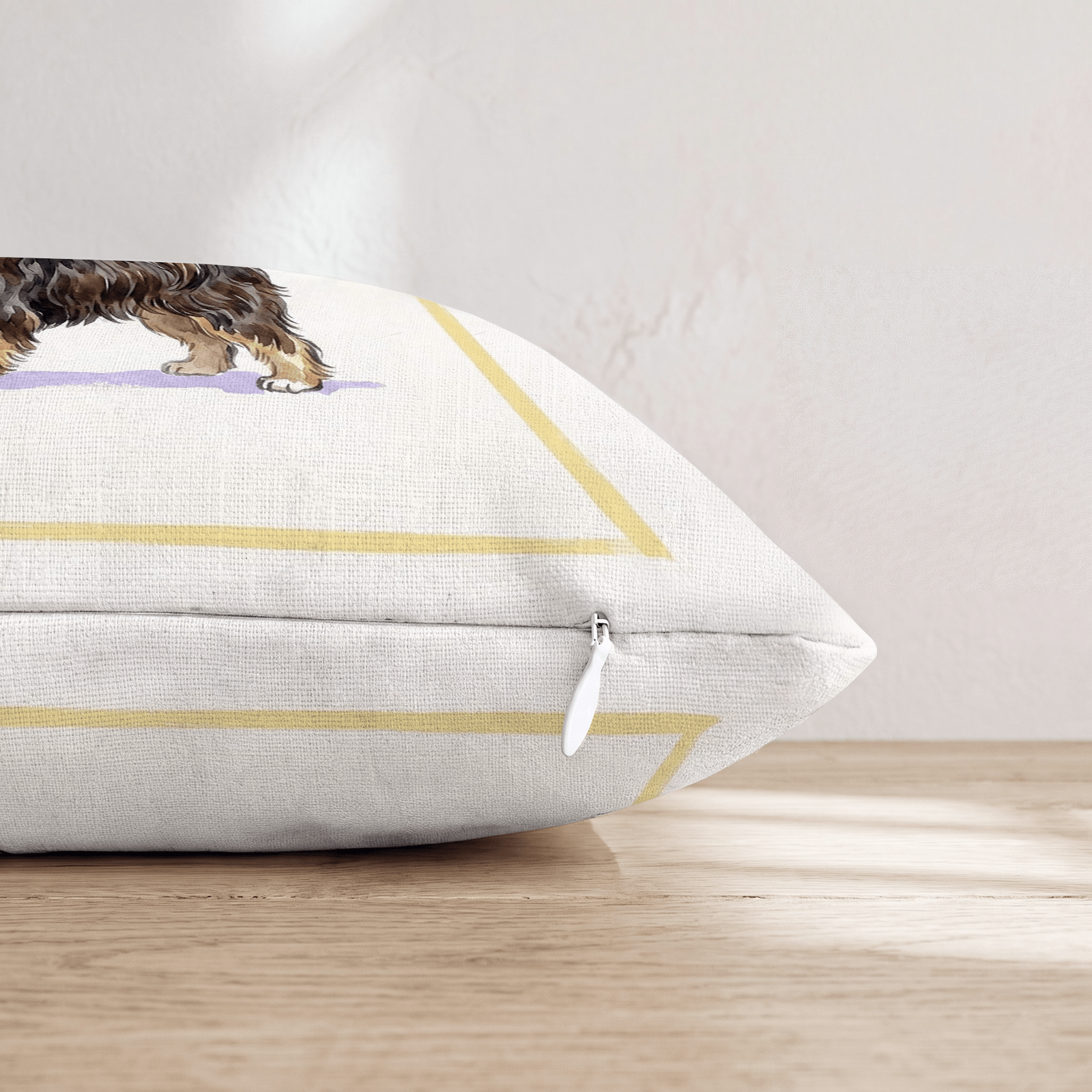 French 75 Havanese Throw Pillow - Hillcroft Home